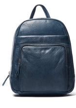 Shop ladies leather laptop bag, Ladies Navy Blue leather laptop backpack, buy ladies Navy Blue leather backpack, shop ladies leather bags online, Buy Lilly Laptop bag, shop Lilly back pack online, Oran Lilly back pack