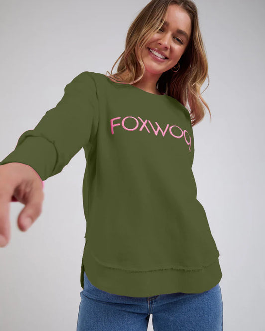 Simplified Crew - Olive