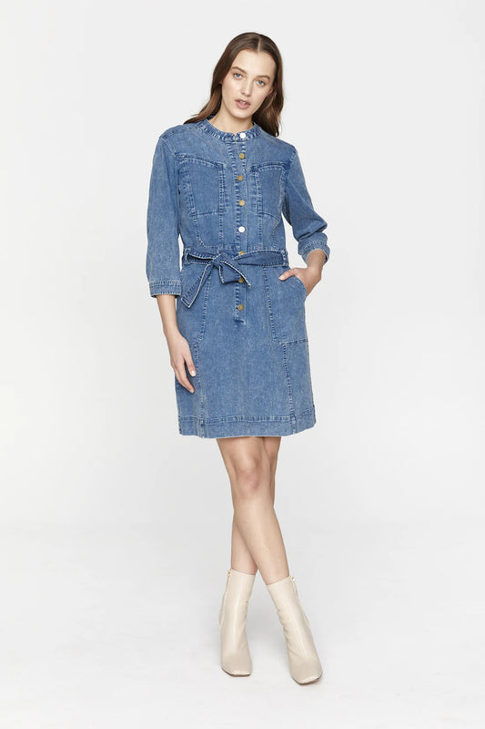 Shop Denim Dress, Denim dresses online, Shop Denim Button up Dresses, Womens Denim Dress, Buy Denim mini Dress, St rose denim Dresses, Izzi Denim Dress, Shop Saint Rose online, Saint rose stockists
