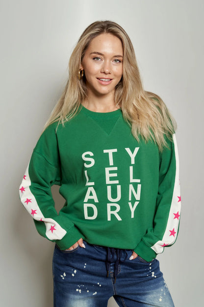 Style Laundry Logo Oversized Sweater