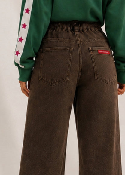 Rubi Cropped Wide Leg Jeans
