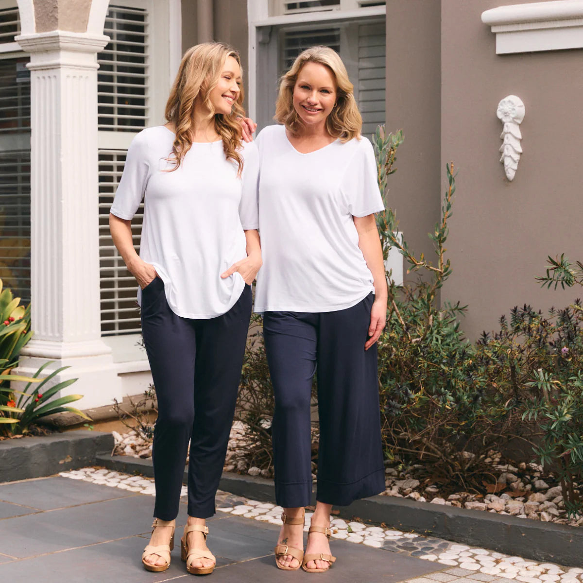 Half Sleeve Micro Modal Swing Tee