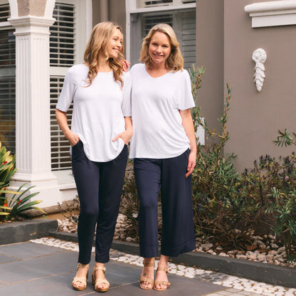 Half Sleeve Micro Modal Swing Tee