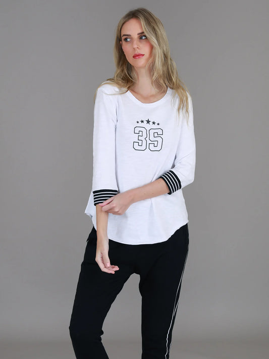 Teagan 3/4 Sleeve Tee