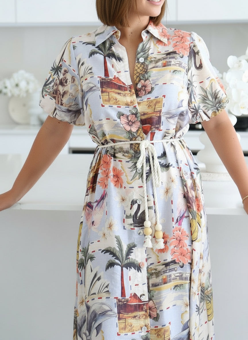 Terra Australis Shirt Dress
