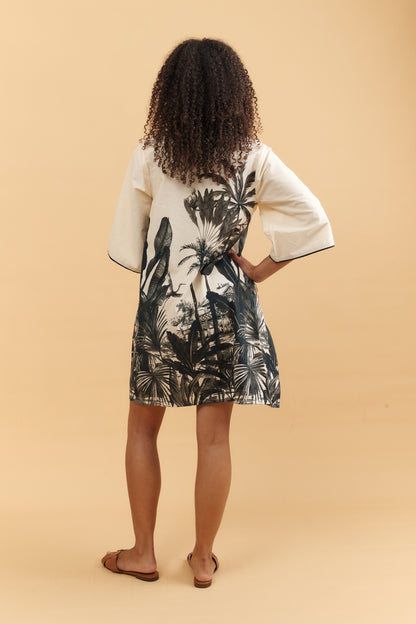Tropic Noir A-Line Dress Basic State