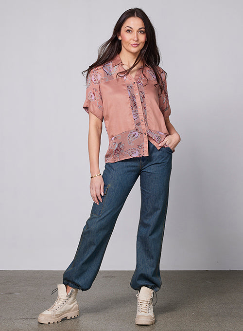 Ydun Peach Puff Shirt