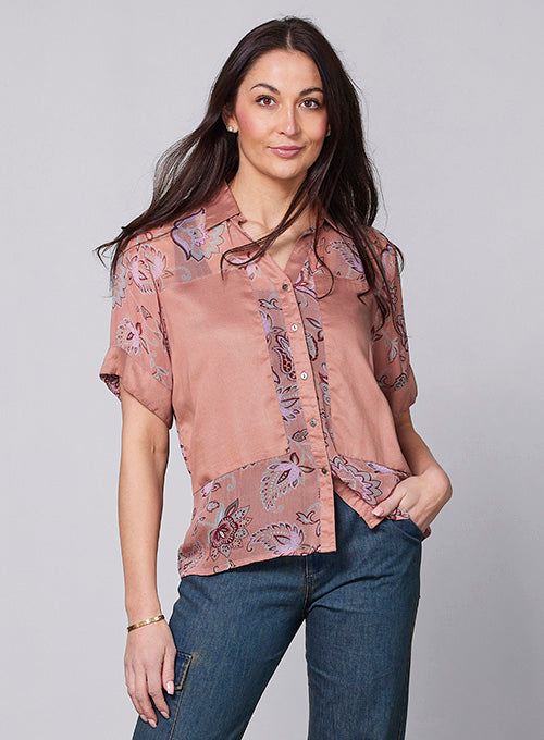 Ydun Peach Puff Shirt