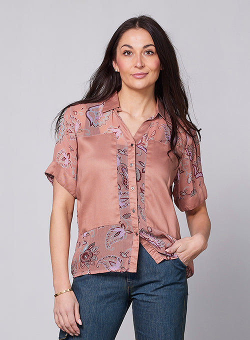Ydun Peach Puff Shirt