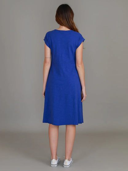 Evelyn Midi Dress with Pockets