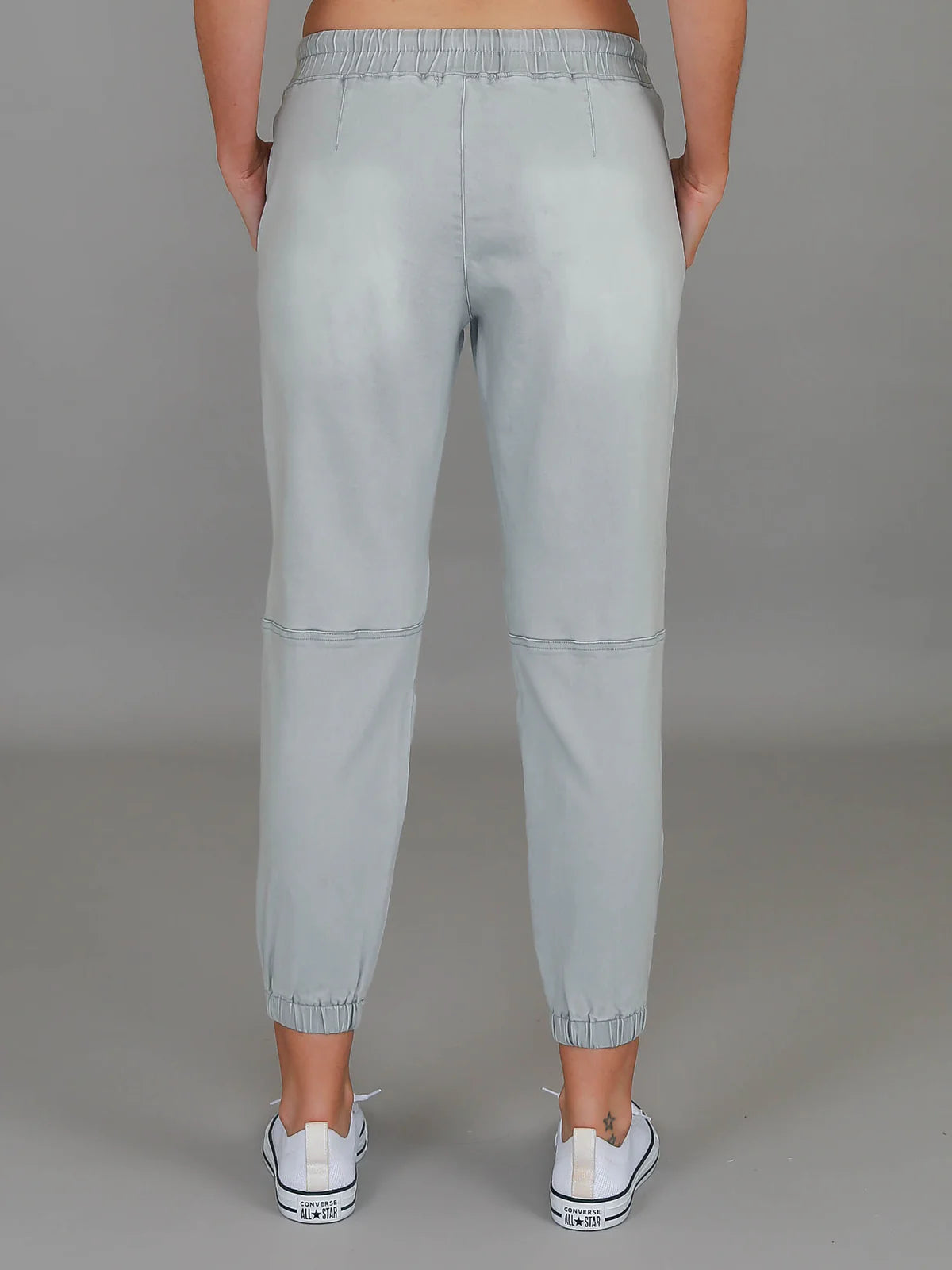 Torquay Denim Jogger Pants - Denim Grey