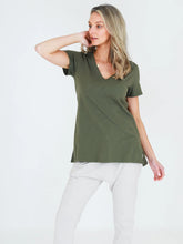 Frankie V Neck Tee