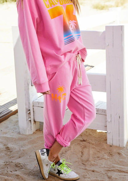 California Track Pants - Pink
