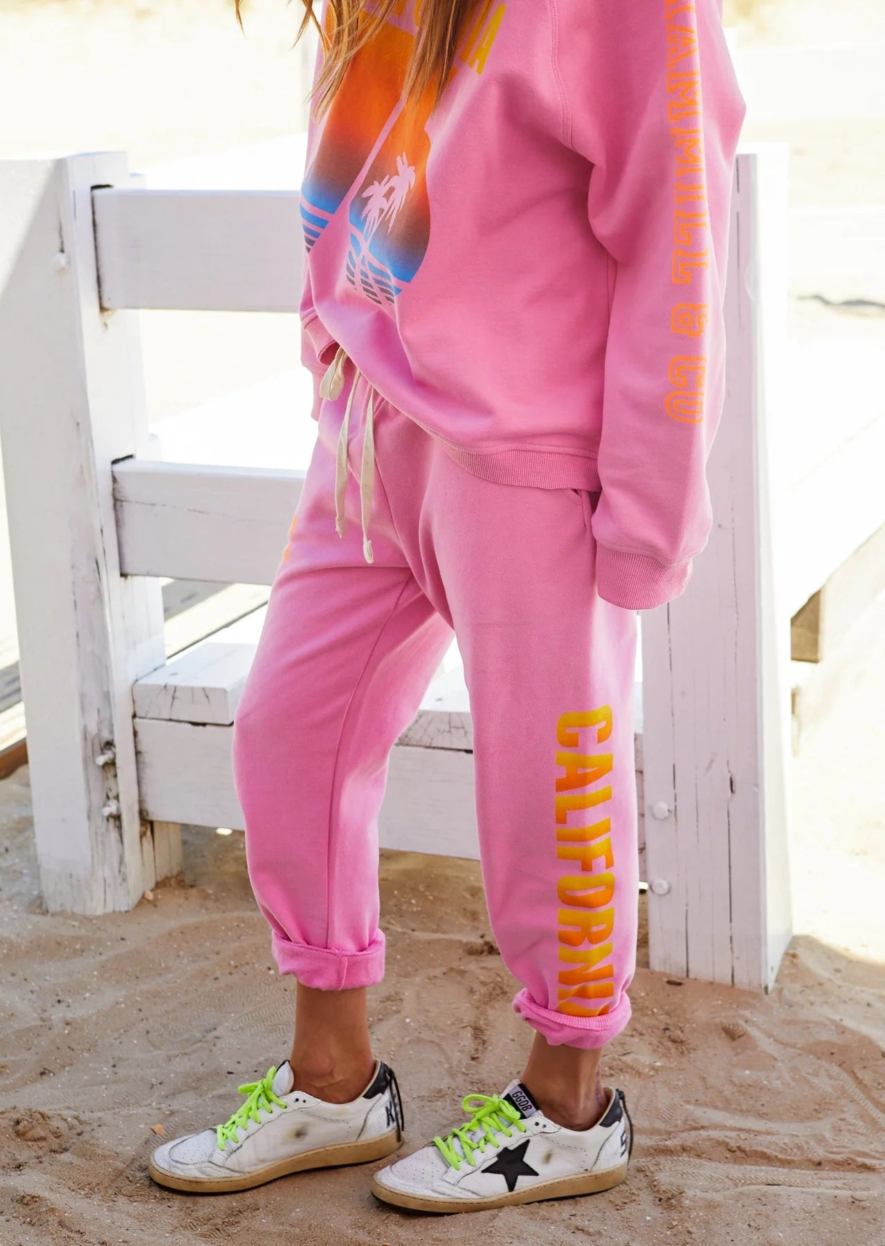 California Track Pants - Pink