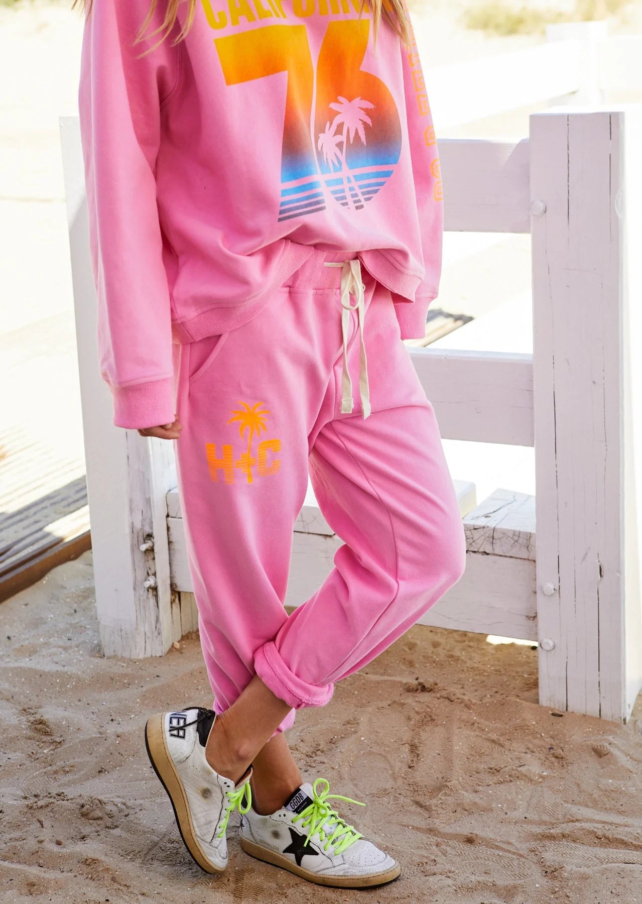 California Track Pants - Pink