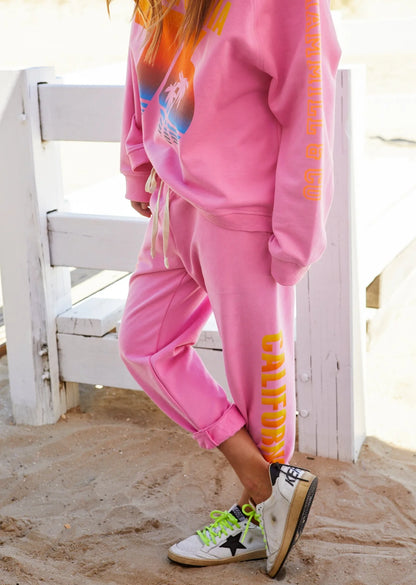 California Track Pants - Pink