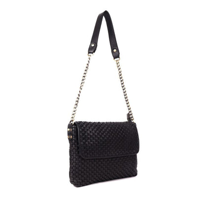 Beechworth Woven Leather Shoulder Bag