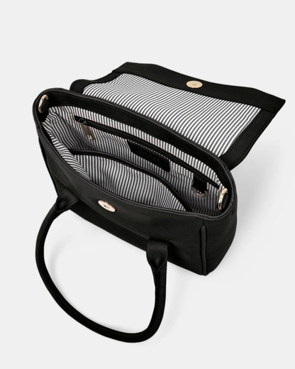 Carrie Leather Mini Tote