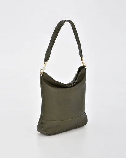 Cecilia Leather Bucket Shoulder & Cross Body Bag