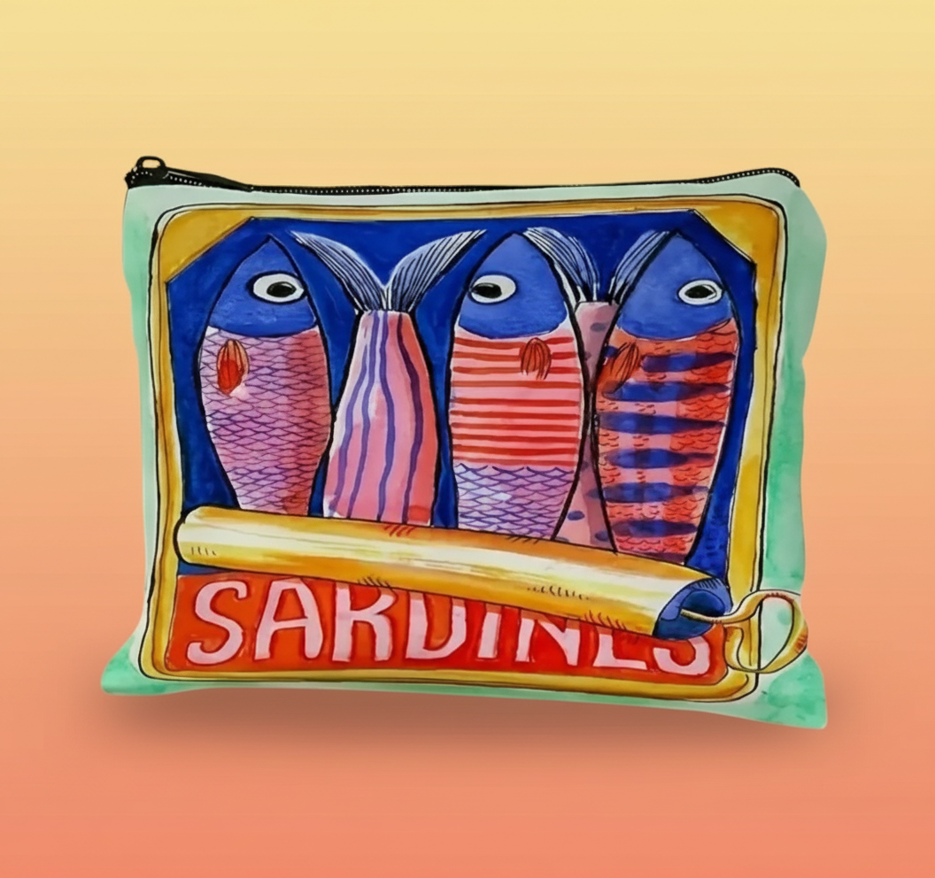 Canvas Zip Pouch - Why So Salty