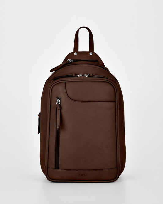 Emma Large Leather Backpack