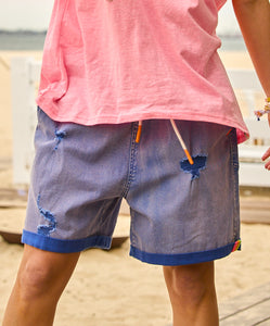 HAMMILL AND CO CLOTHING, HAMMILL AND CO SALE, CAT HAMMILL CLOTHING ONLINE STOCKISTS, HAMMILL AND CO SHORTS, BUY HAMMILL SHORTS, CAT HAMMILL BLUE SHORTS