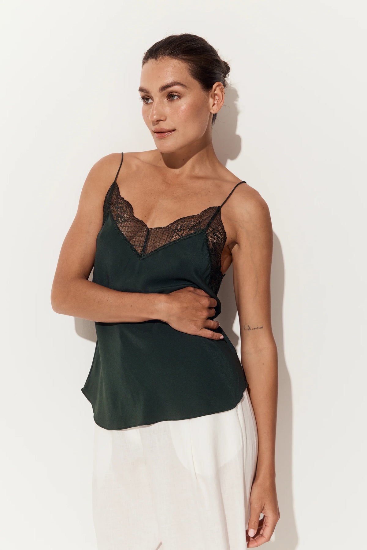 Bias cut 100% silk camisole Australia