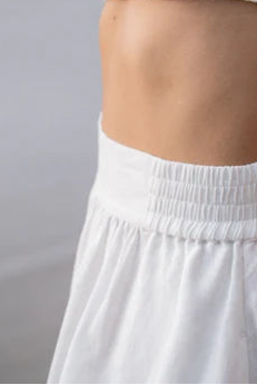 Hannah Linen Skirt