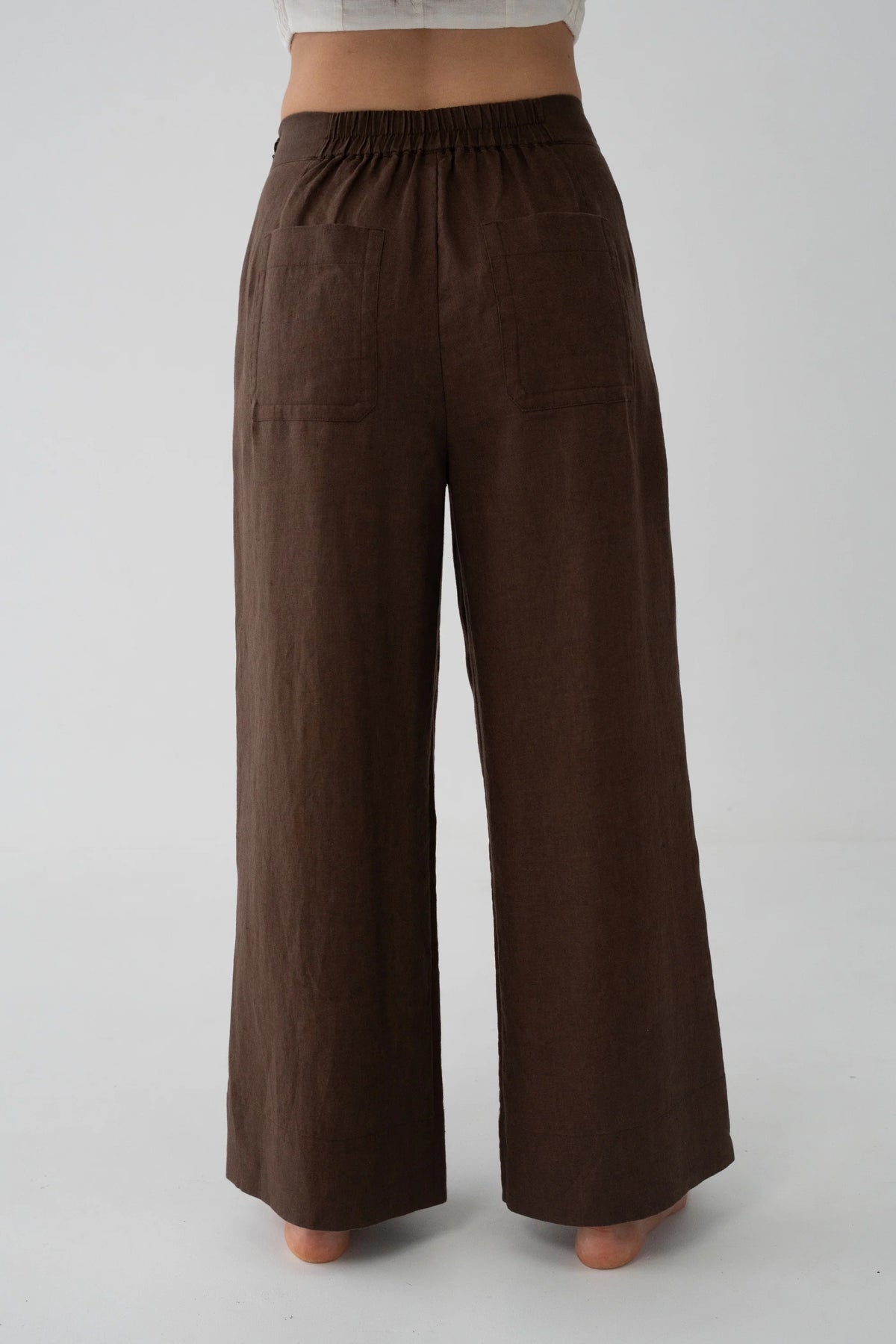 Ivy Linen Crop Pants
