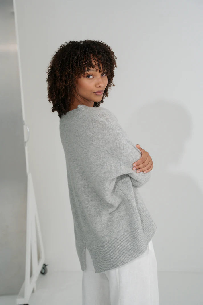 June V Neck Cashmere Knit