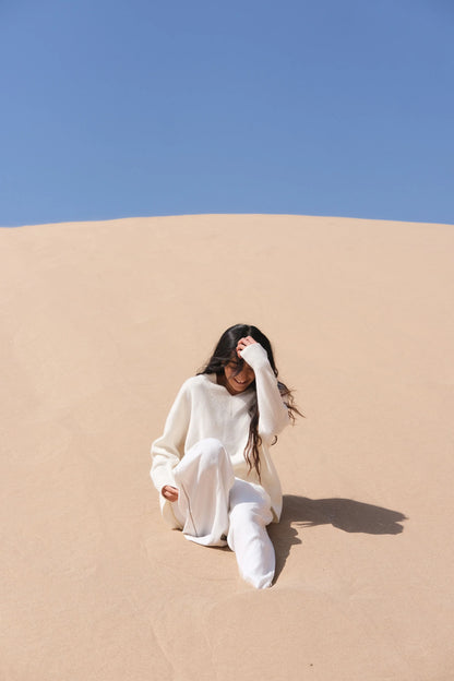 June V Neck Cashmere Knit