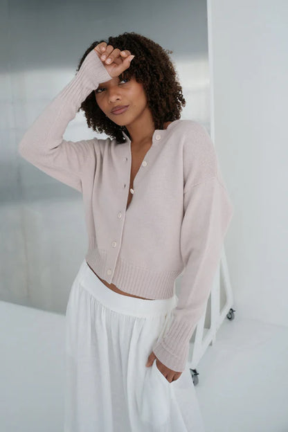 Taylor Merino Knit Cardi