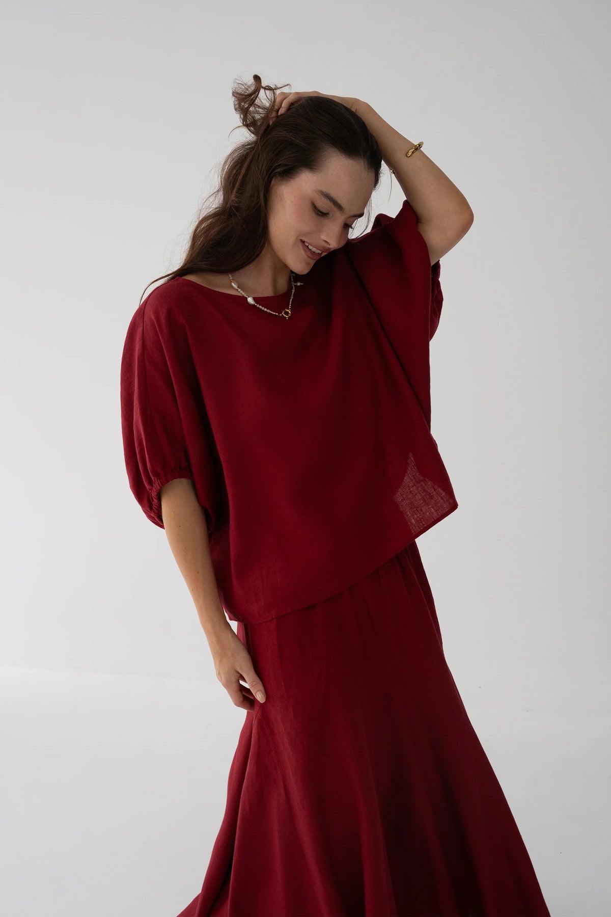 Tina Linen Top