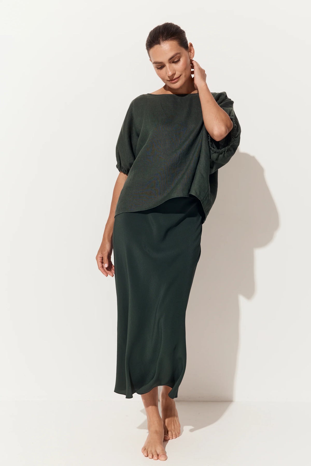 Tina Linen Top
