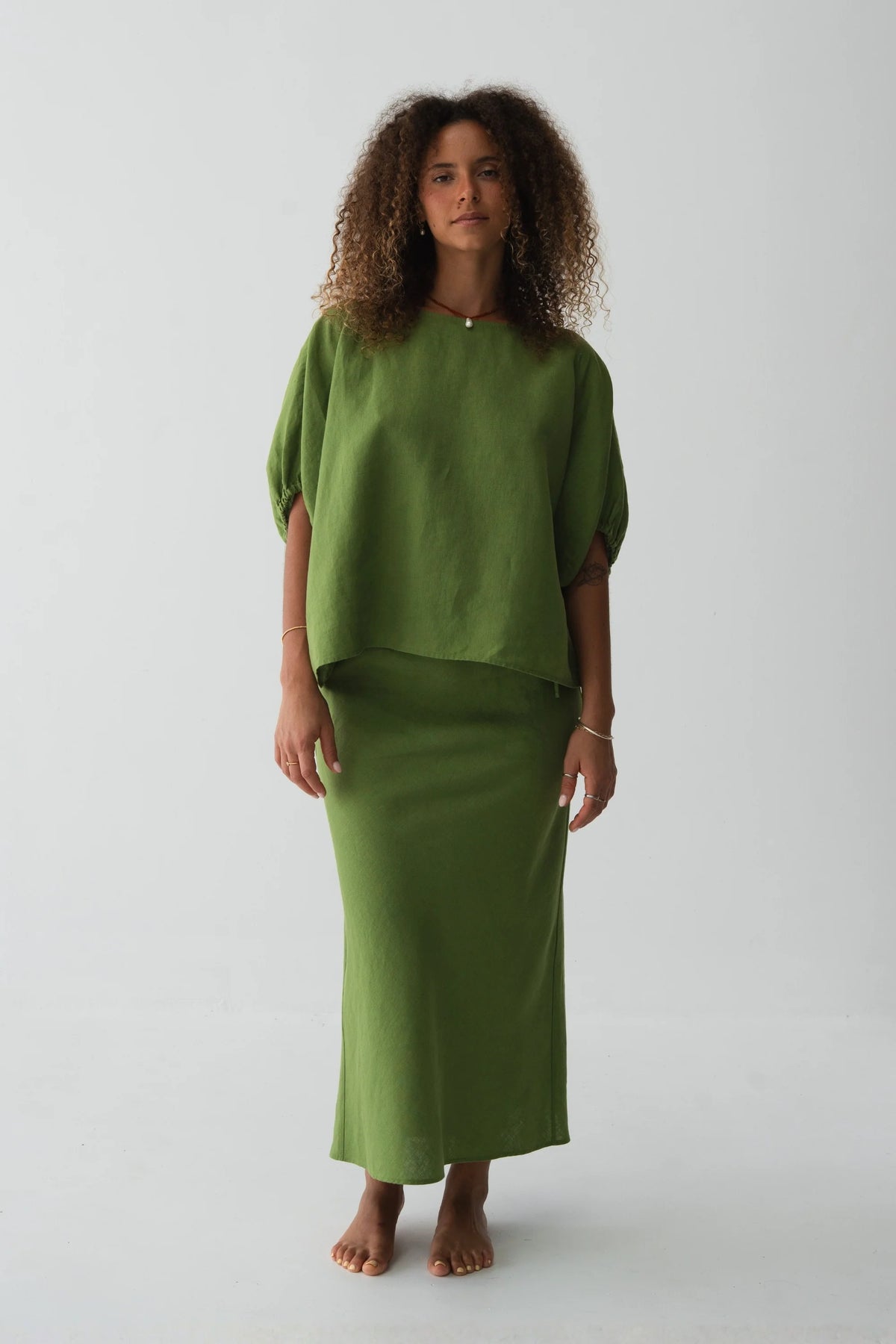Tina Linen Top