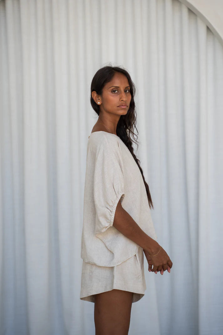 Tina Linen Top