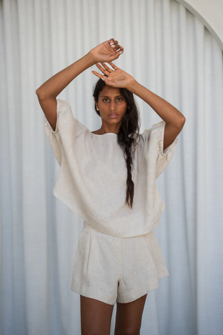 Tina Linen Top