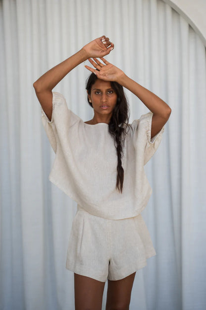 Tina Linen Top
