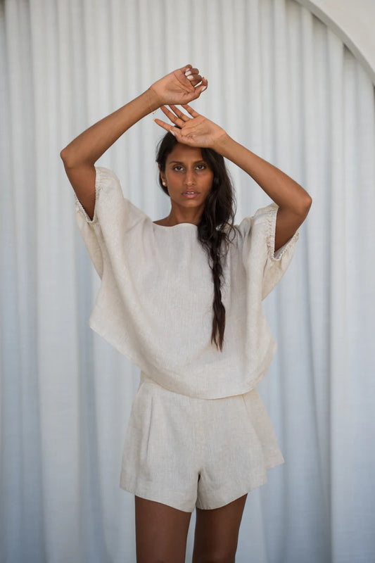 Tina Linen Top