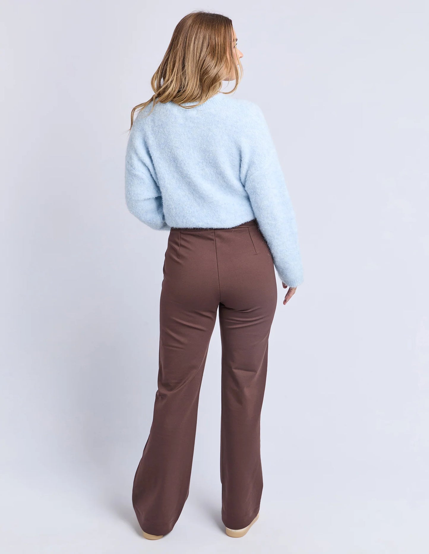 London Straight Leg Ponte Pant