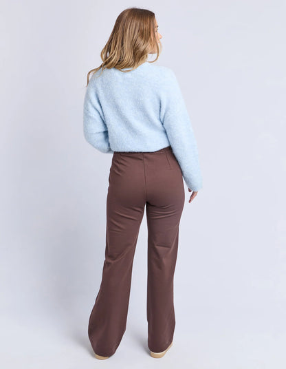 London Straight Leg Ponte Pant
