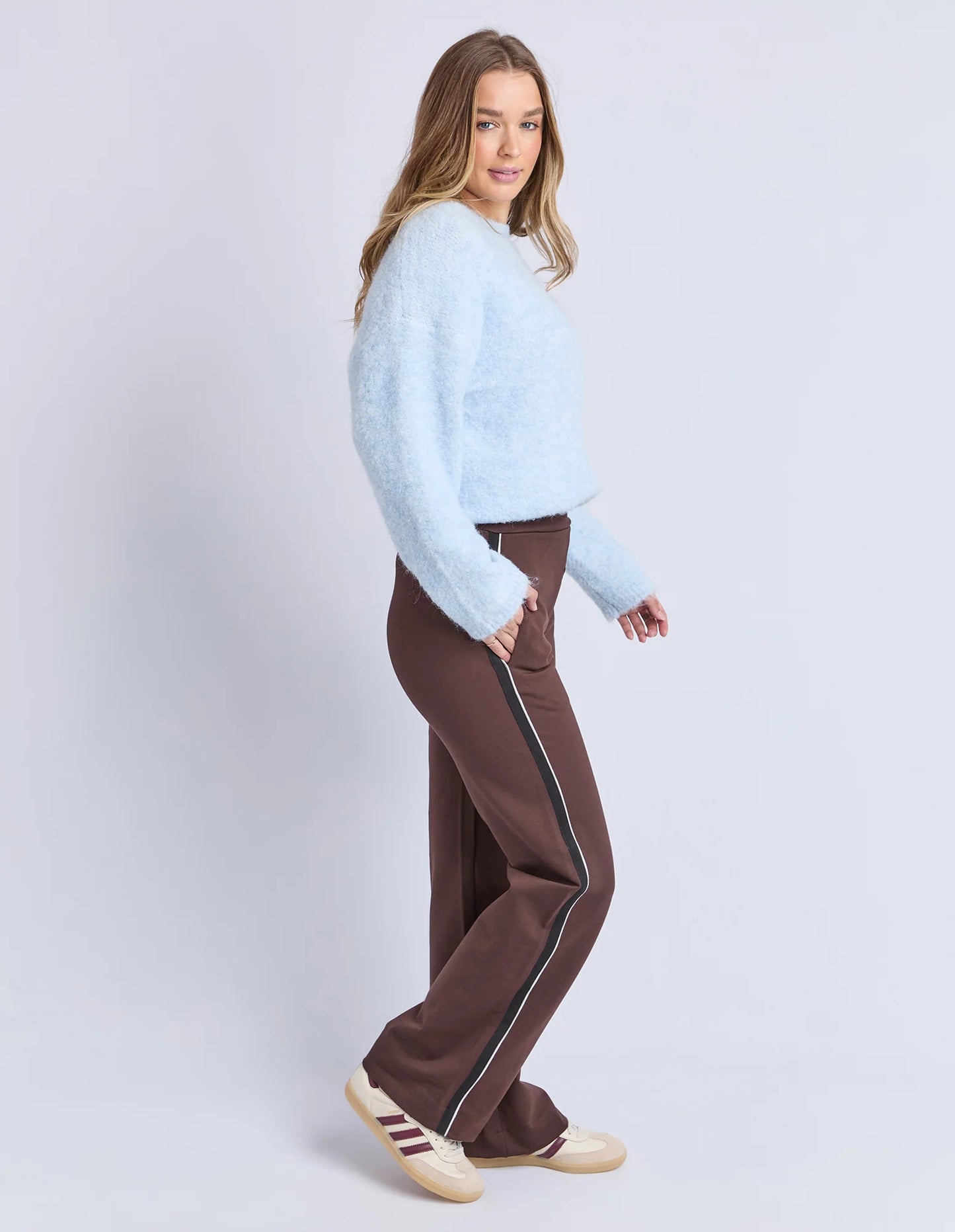 London Straight Leg Ponte Pant