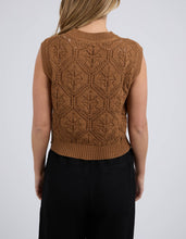 Luna Knit Vest - Toasted Coconut