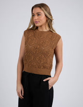 Luna Knit Vest - Toasted Coconut