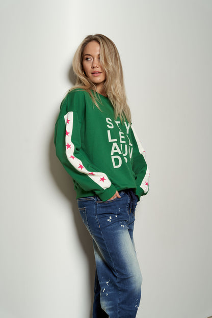 Style Laundry Logo Oversized Sweater