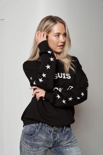 Rockstar Oversized Graphic Sweater