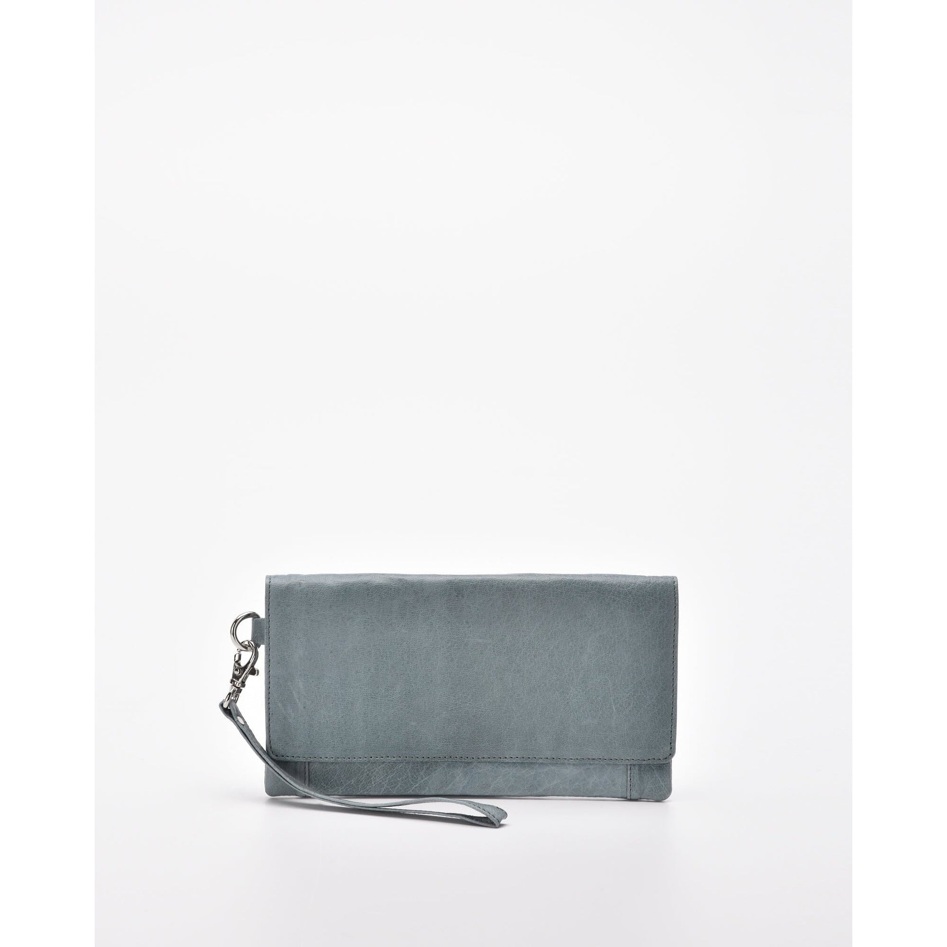 Wodonga Soft Leather Fold Over Wallet With Wristlet