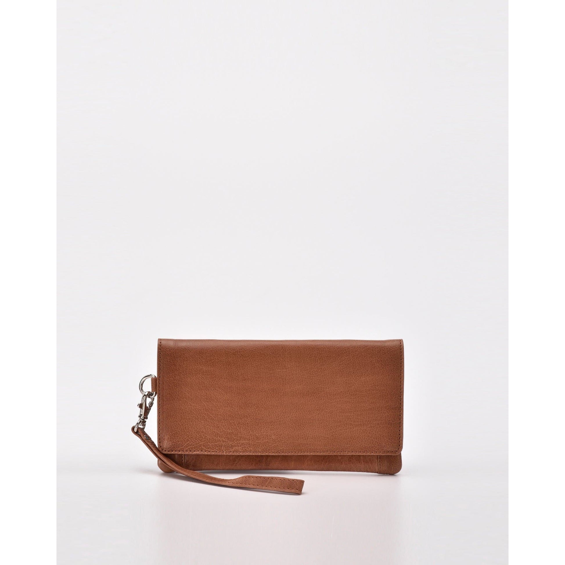 Wodonga Soft Leather Fold Over Wallet With Wristlet