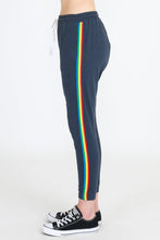 3rd story limited edition rainbow stripe pants multicolour stripe joggers basic state 3rd story australian stockist