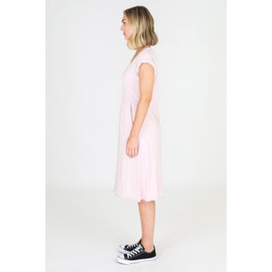 3rd Story Tshirt Dress Evelyn Tunic Blush Marle Basic State Shop 3rd Story Evelyn Dress, Buy 3rd Story Dress with pockets, Shop 3rd Story clothing online